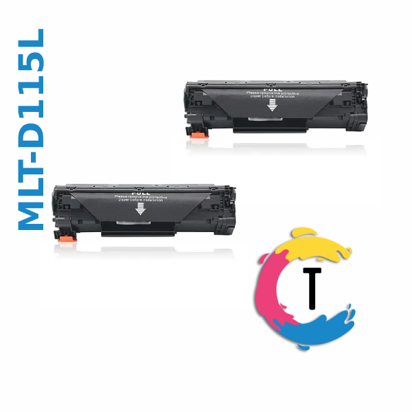 זוג טונרים SAMSUNG MLT-D115L שחורים תואמים