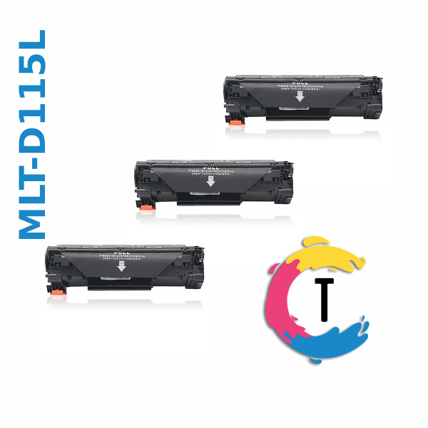 שלישיית טונרים SAMSUNG MLT-D115L שחורים תואמים