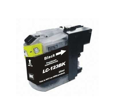 דיו למדפסת שחור תואם Brother LC123BK Brother