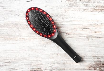 Light and Massage Therapy Hair Brush