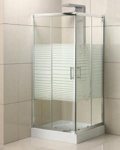 מקלחון הזזה פינתי מרובע