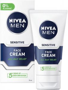 NIVEA קרם לחות לפנים לגבר לעור רגיש